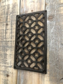 Ventilation grille - air grille - iron - wall deco