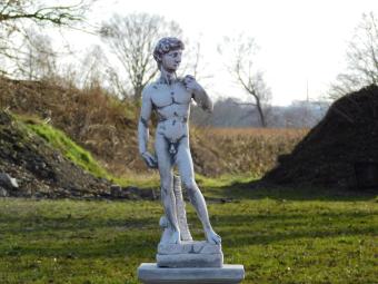 David on Plinth - 127 cm - Stone