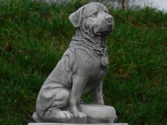 Statue Hund - 35 cm - Stein