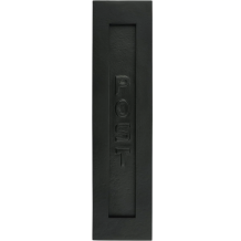 Letterbox Vertical - Black - Iron