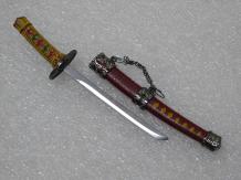 Samurai Brieföffner mit Scheide und Ständer