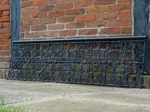 Fence - Grid - Wall ornament - 168 cm - Black