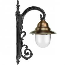 Wandlamp eeuwwisseling lamp Met koperen lampenkap buitenlamp stallamp