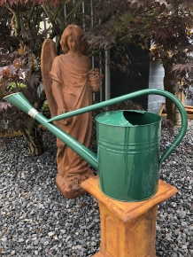 Klassieke Metalen Tuin Gieter Groen 7.5 Liter - Prachtig Ontwerp