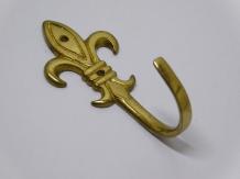 Coat hook French Lily - Brass