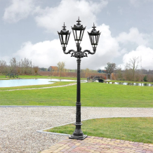 Kroonlantaarn Eyserheide - 3-Lampen - 253 cm