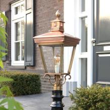 Beautiful loose lampshade brass-bronze - 70 cm.