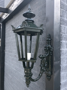 Schöne ländliche Außenlampe Maastricht, dunkelgrün -  -  dé webshop voor decoratie in én om het huis!