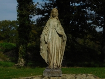 Statue Maria - robust - Polystone - ecru