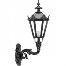 Classic Wall Lamp L - Alu - Black - Ceramic Burner