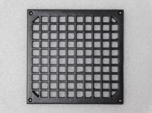 Grill - 20 x 20 cm - Black - Iron