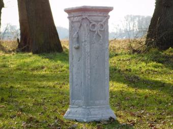 Ornamental Pedestal - 75 cm - Stone