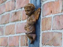 Wall Angel - Cast iron - Oxide