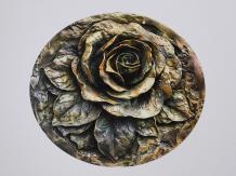 Wall sign Rose - Metal 