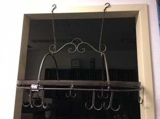 Cups Hanger - iron spice, game rack with 8 double hooks