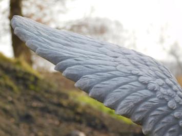 Eagle on pedestal - 130 cm - Stone