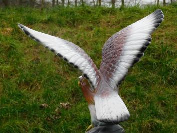 Statue Adler in Farbe - 60 cm - Polystone