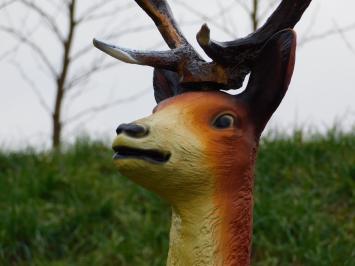 Large Deer with Antlers - 108 cm - Polystone