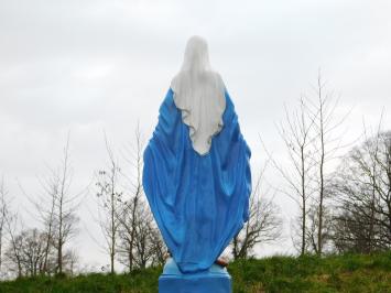 Statue von Maria - 90 cm - Polystone in Farbe