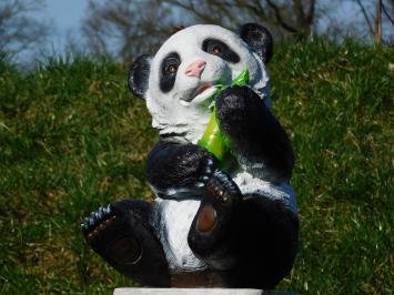 Beeld Zittende Panda Groot - 42 cm - Polystone