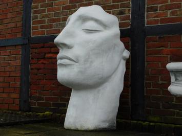 Unique sculpture The Face - 135 cm - Stone