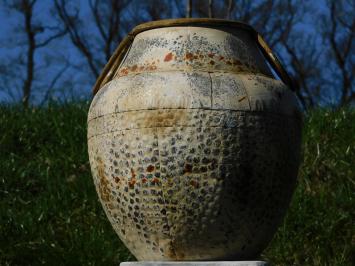 Bloempot - Vase - 40 cm - Metaal - Vintage Look