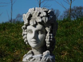 Flower pot Woman - 35 cm - Stone