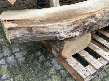 Large tree trunk bench, robust from thick tree trunks, amazingly beautiful!!!