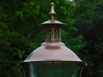 Outdoor Lamp on Foot - 90 cm - Brass and Copper