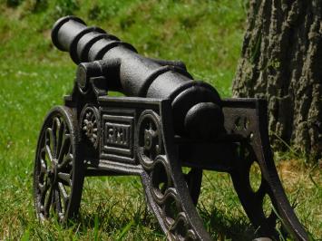 Große Kanone - 75 cm - Gusseisen - Dekorativ