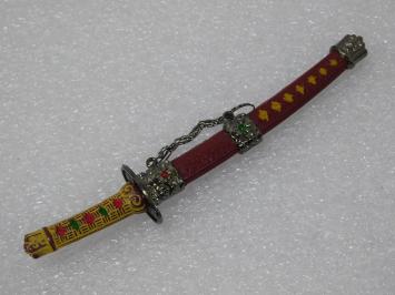 Samurai Letter Opener with Sheath and Stand