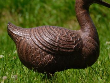 Statue Duck - Cast iron - Brown