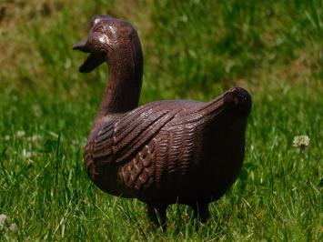 Statue Duck - Cast iron - Brown