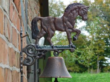 Türklingel Pferd - 40 cm - Gusseisen