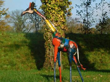 Giraffe „Ember“ - 150 cm - Handgefertigtes Kunstwerk