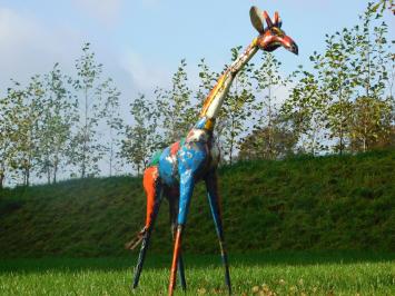 Giraffe „Ember“ - 150 cm - Handgefertigtes Kunstwerk