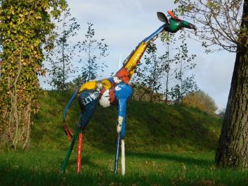 Giraffe ‘Savanna’ - 155 cm - Handmade Artwork