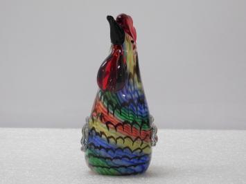 Glass Statue of Rooster - 18 cm