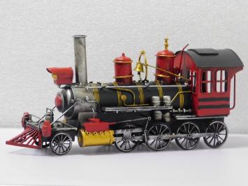 Metal steam locomotive - 40 cm - Handmade - Train