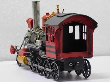 Stoomlocomotief van Metaal - 40 cm - Handgemaakt - Trein