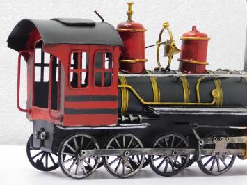 Metal steam locomotive - 40 cm - Handmade - Train