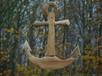 Handmade Anchor on Stand - 55 cm - Teakwood