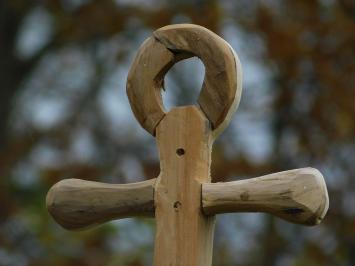 Handmade Anchor on Stand - 55 cm - Teakwood