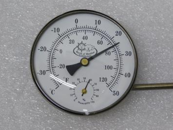 Frame Thermometer - Ø 10 cm - Round