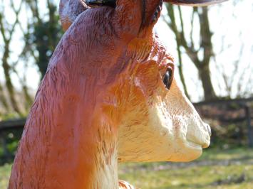 Statue Reclining Deer XL - 80 cm - Polystone