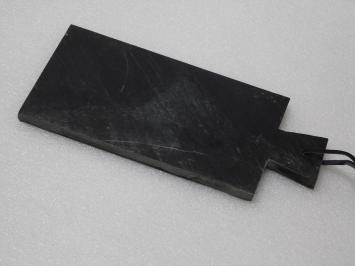 Snack board - cutting board - marble - 43 cm - Black