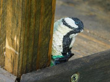 Robustes Vogelfutterhaus - 215 cm - Handgefertigt