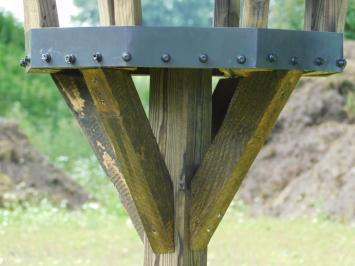 Robust Bird Feeder XL - 235 cm - Wood - Handmade