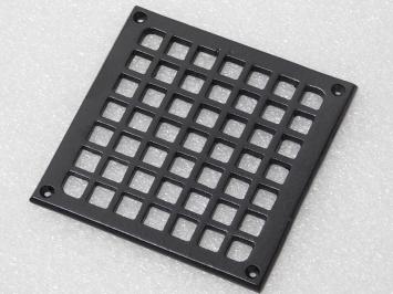 Grid - 14.5 x 14.5 cm - Black - Iron