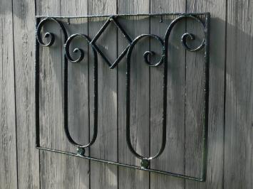 Grid Rectangle - Wrought iron - Black